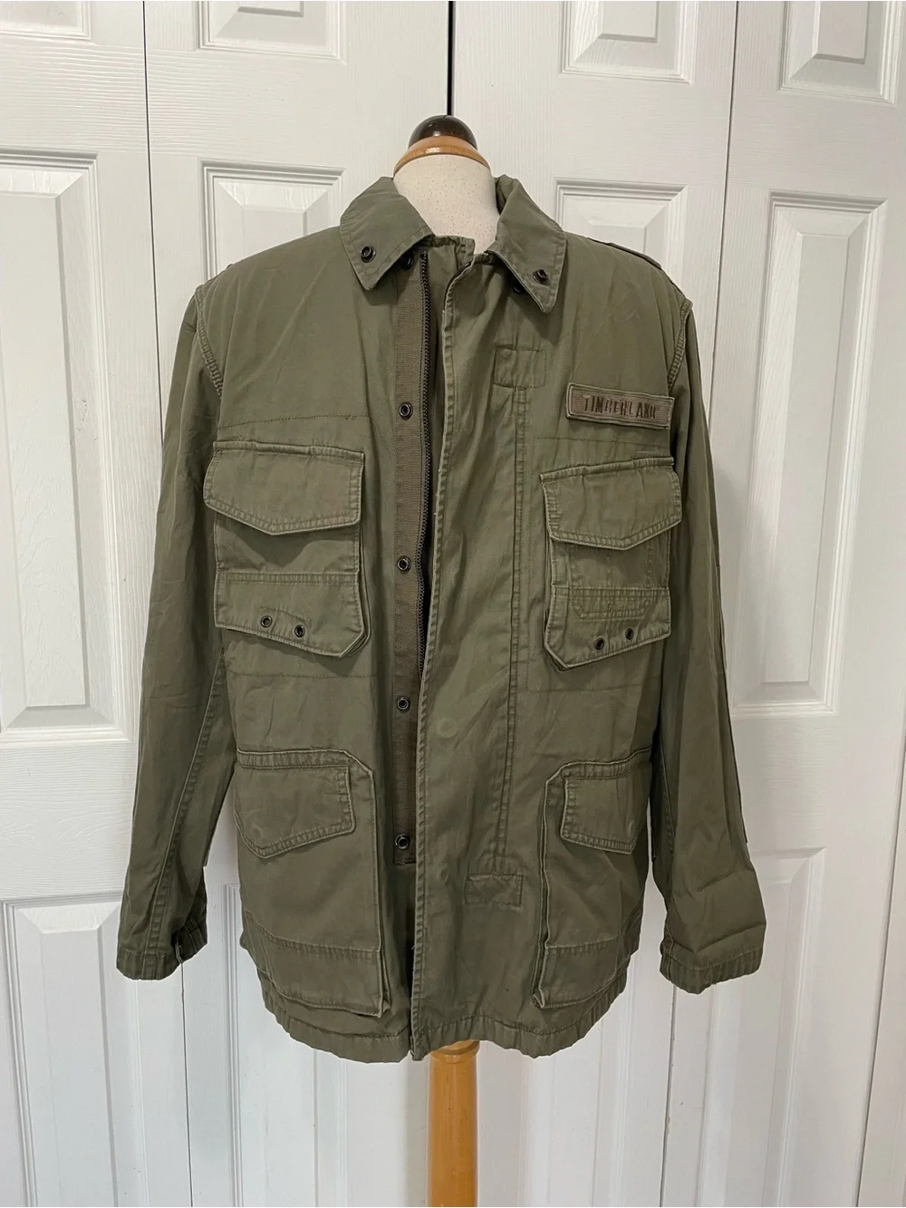 Timberland Men's Olive Green Field Jacket - Picture 15 of 16